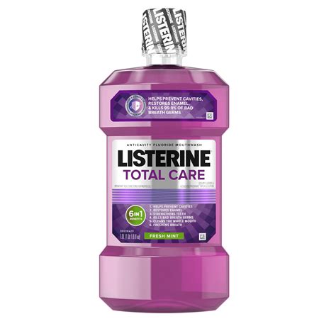 listerine fluoride mouthwash